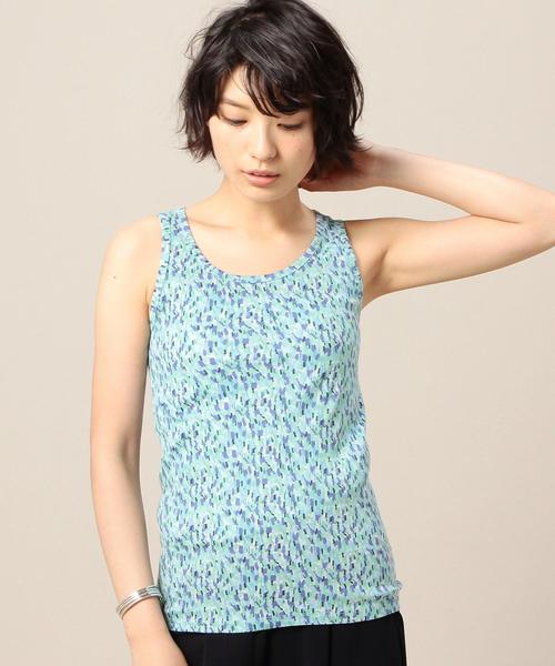 BEAUTY&YOUTH UNITED ARROWS（ビューティーアンドユースユナイテッドアローズ）の「BY リバティプリント タンクトップ◆（タンクトップ・レディース・レッド/ライム/パープル・FREE）」の2枚目の写真