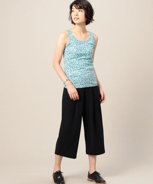 BEAUTY&YOUTH UNITED ARROWS（ビューティーアンドユースユナイテッドアローズ）の「BY リバティプリント タンクトップ◆（タンクトップ・レディース・レッド/ライム/パープル・FREE）」の14枚目の写真