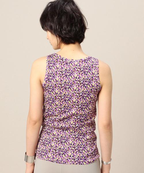 BEAUTY&YOUTH UNITED ARROWS（ビューティーアンドユースユナイテッドアローズ）の「BY リバティプリント タンクトップ◆（タンクトップ・レディース・レッド/ライム/パープル・FREE）」の10枚目の写真