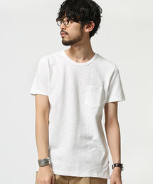 NANO universe | ムラ糸カノコ トールクルーTee S/S(Tシャツ/カットソー)