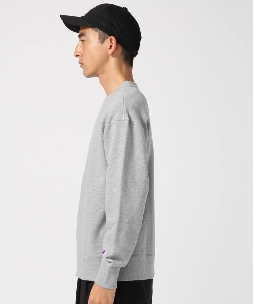 Champion（チャンピオン）の「＜Champion/チャンピオン＞別注ドロップ裏毛スウェットクルー/731367（Tシャツ/カットソー・メンズ・ブラック/マスタード/ホワイト/グレー・LARGE/MEDIUM）」の11枚目の写真