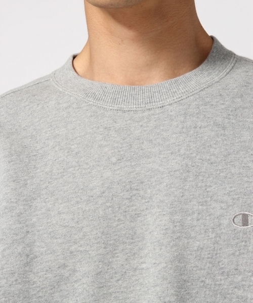 Champion（チャンピオン）の「＜Champion/チャンピオン＞別注ドロップ裏毛スウェットクルー/731367（Tシャツ/カットソー・メンズ・ブラック/マスタード/ホワイト/グレー・LARGE/MEDIUM）」の13枚目の写真