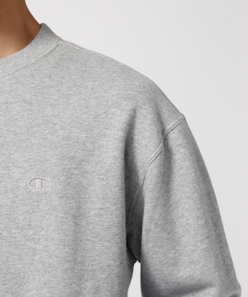 Champion（チャンピオン）の「＜Champion/チャンピオン＞別注ドロップ裏毛スウェットクルー/731367（Tシャツ/カットソー・メンズ・ブラック/マスタード/ホワイト/グレー・LARGE/MEDIUM）」の14枚目の写真