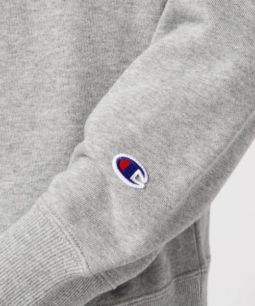 Champion（チャンピオン）の「＜Champion/チャンピオン＞別注ドロップ裏毛スウェットクルー/731367（Tシャツ/カットソー・メンズ・ブラック/マスタード/ホワイト/グレー・LARGE/MEDIUM）」の21枚目の写真