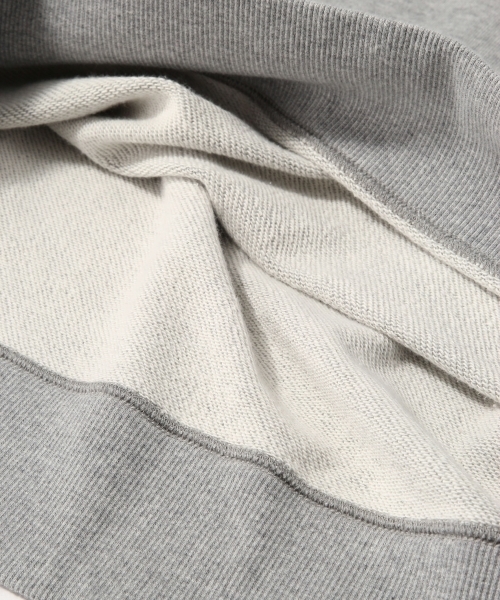 Champion（チャンピオン）の「＜Champion/チャンピオン＞別注ドロップ裏毛スウェットクルー/731367（Tシャツ/カットソー・メンズ・ブラック/マスタード/ホワイト/グレー・LARGE/MEDIUM）」の15枚目の写真