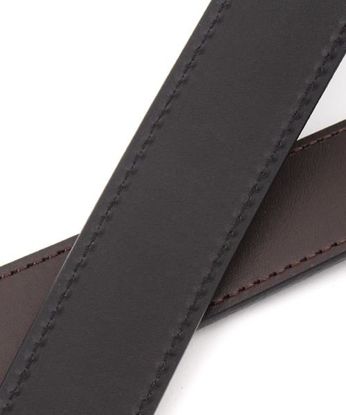 新品 ブラックレーベル クレストブリッジ リバーシブル レザーベルト 茶 調整可 BLACK LABEL CRESTBRIDGE（ブラックレーベル・クレストブリッジ