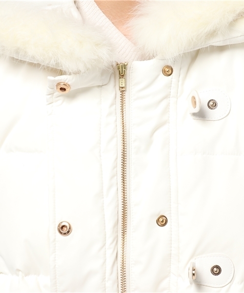 LODISPOTTO（ロディスポット）の「リボンビットショートフードダウン