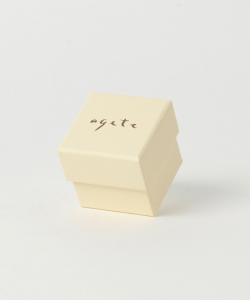 agete（アガット）の「K10ピンキーリング（リング・レディース・ゴールド・#1/#5/#3）」の2枚目の写真