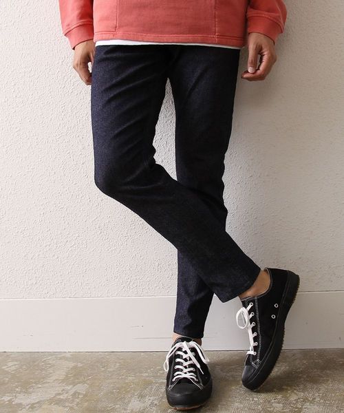 coen（コーエン）の「【スマイルプライス】イージースリムスキニーパンツ（coen EASY SLIM）2017SS（その他パンツ・メンズ・ベージュ/ブラック/ネイビー/オリーブ・SMALL/X-LARGE/LARGE/MEDIUM）」の13枚目の写真