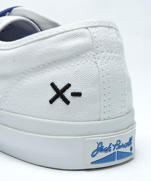 X-girl（エックスガール）の「X-girl×XLARGE×CONVERSE Jack Purcell（スニーカー・レディース・ホワイト・4/4.5/5/5.5/6）」の7枚目の写真