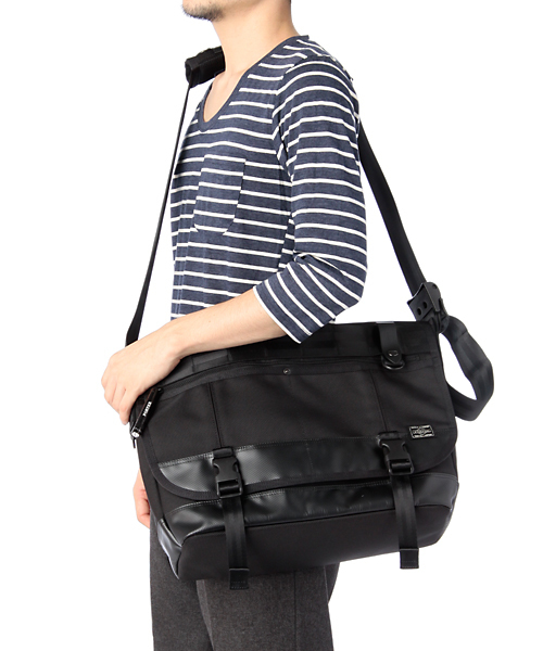 ポーター ヒート メッセンジャーバッグ PORTER（ポーター）の「PORTER