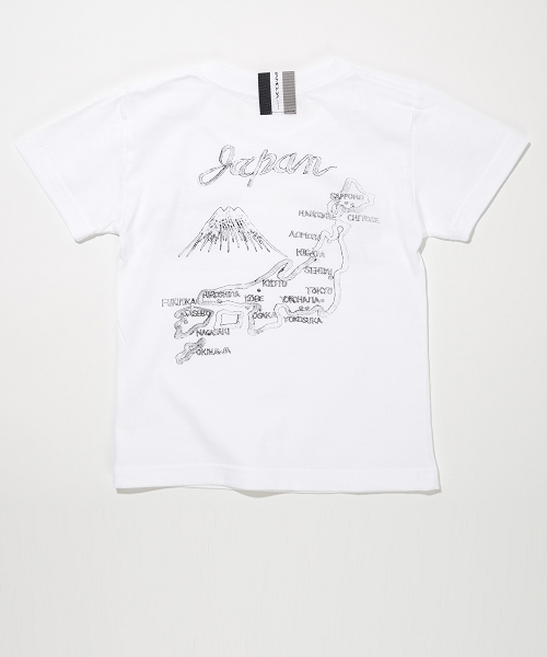 SOLPRESA（ソルプレーサ）の「TWIN　タカ　Tシャツ（Tシャツ/カットソー・キッズ・ライトピンク/ホワイト/ネイビー・100/110/130/120）」の7枚目の写真