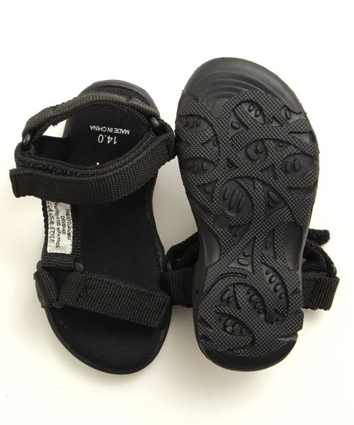 apres les cours（アプレレクール）の「activeスポーツサンダル（サンダル・キッズ・ブラック/ブルー/レッド・18/20/14/15 /17/21/16/19）」の10枚目の写真