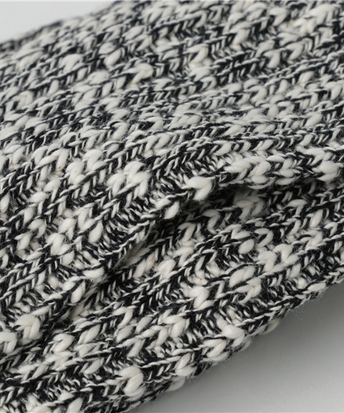 THE BASICS（ザ ベーシックス）の「THE BASICS / ザ　ベーシックス　スラブクルーソックス（ソックス/靴下・メンズ・ブラック/ネイビー/オリーブ・FREE）」の4枚目の写真