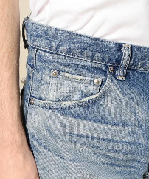 BEAUTY&YOUTH UNITED ARROWS(ビューティーアンドユースユナイテッドアローズ)の「BY クラッシュ スキニー デニムパンツ -MADE IN JAPAN- ◆(デニムパンツ・メンズ・ライトブルー・30inch/28inch/34inch/32inch)」の11枚目の写真