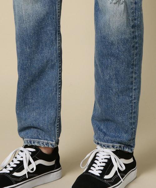 BEAUTY&YOUTH UNITED ARROWS(ビューティーアンドユースユナイテッドアローズ)の「BY クラッシュ スキニー デニムパンツ -MADE IN JAPAN- ◆(デニムパンツ・メンズ・ライトブルー・30inch/28inch/34inch/32inch)」の13枚目の写真