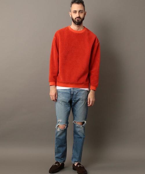 BEAUTY&YOUTH UNITED ARROWS(ビューティーアンドユースユナイテッドアローズ)の「BY クラッシュ スキニー デニムパンツ -MADE IN JAPAN- ◆(デニムパンツ・メンズ・ライトブルー・30inch/28inch/34inch/32inch)」の8枚目の写真