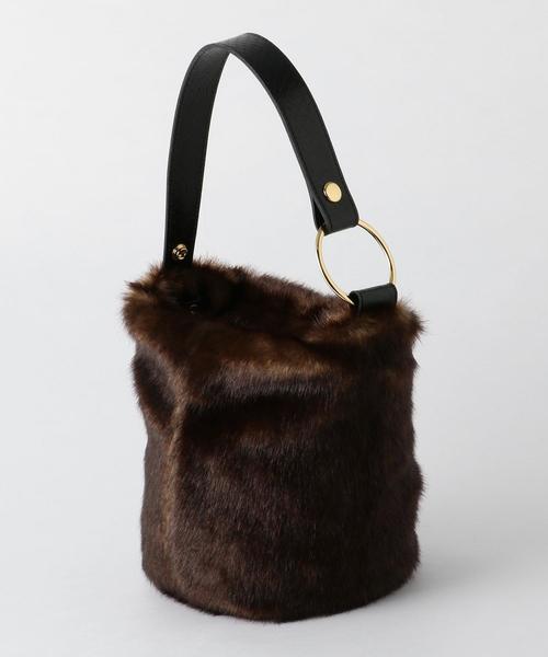 REGALO（レガロ）の「【別注】＜REGALO＞フェイクファーボトルバッグ  