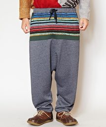 チャイハネ | 【チャイハネ】マルチボーダースウェットMEN'Sサルエルパンツ(スウェットパンツ)