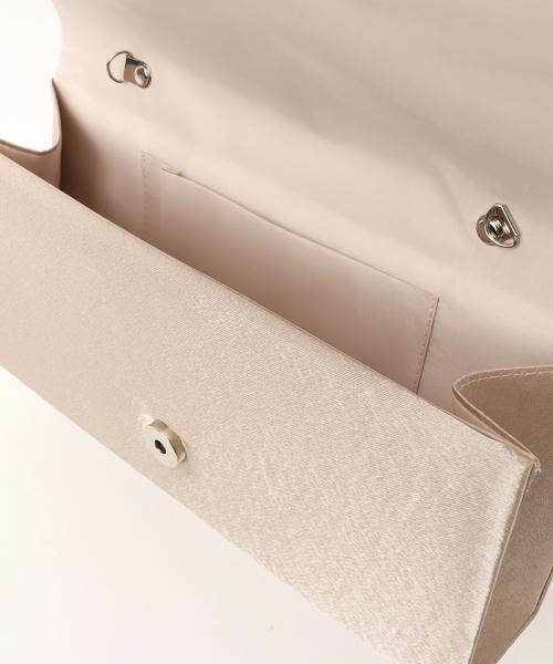 STYLEBLOCK（スタイルブロック）の「ホワイトパールプリーツパーティークラッチバッグ（クラッチバッグ・レディース・シャンパン/グレー/ブラック/ワイン/ピンク/ゴールド・FREE）」の10枚目の写真