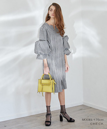 RANDA | ボリュームデザインスリーブワンピース(ワンピース)