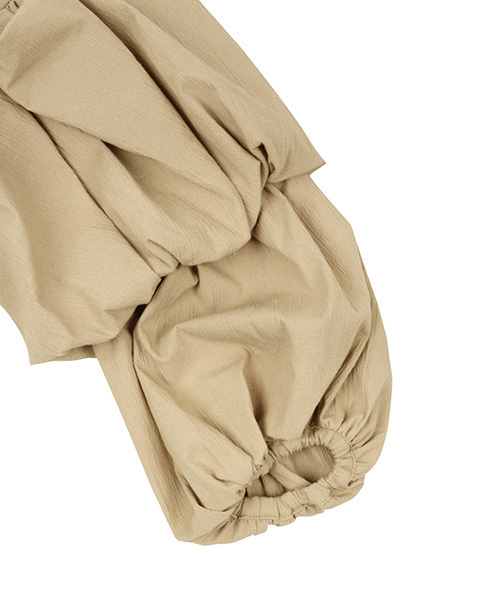 RANDA（ランダ）の「ボリュームデザインスリーブワンピース（ワンピース・レディース・ホワイト/カーキ/チェック・0/1）」の13枚目の写真