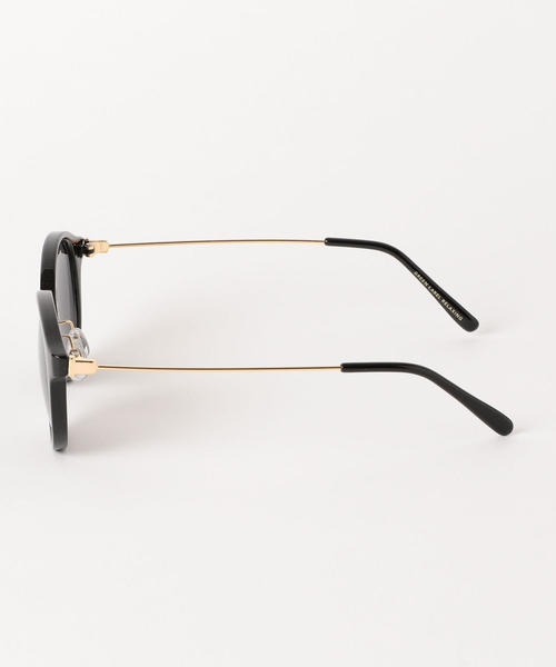 green label relaxing（グリーンレーベルリラクシング）の「KFC ボストンカラーレンズメガネ ◆（サングラス・レディース・ブラック/ブラウン・FREE）」の3枚目の写真