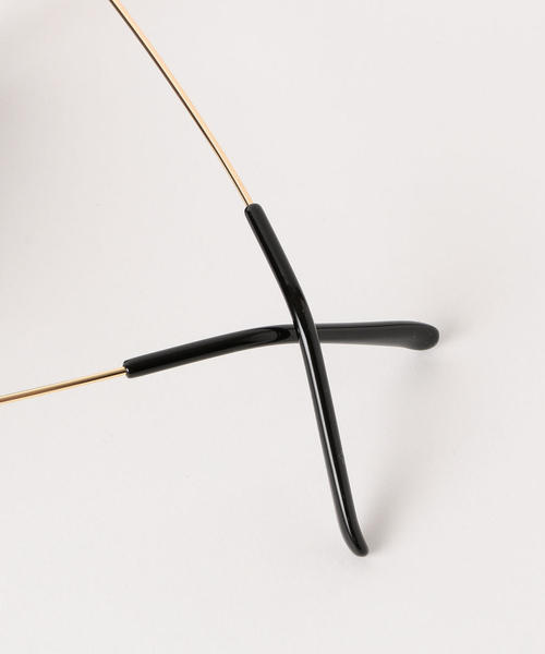 green label relaxing（グリーンレーベルリラクシング）の「KFC ボストンカラーレンズメガネ ◆（サングラス・レディース・ブラック/ブラウン・FREE）」の8枚目の写真