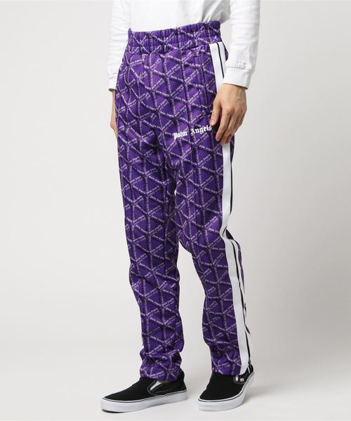 palm angels pants purple