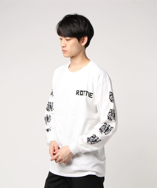 Rottweiler ロットワイラー の Rottweiler ロットワイラー Tiger Ls Tee Tシャツ カットソー Wear