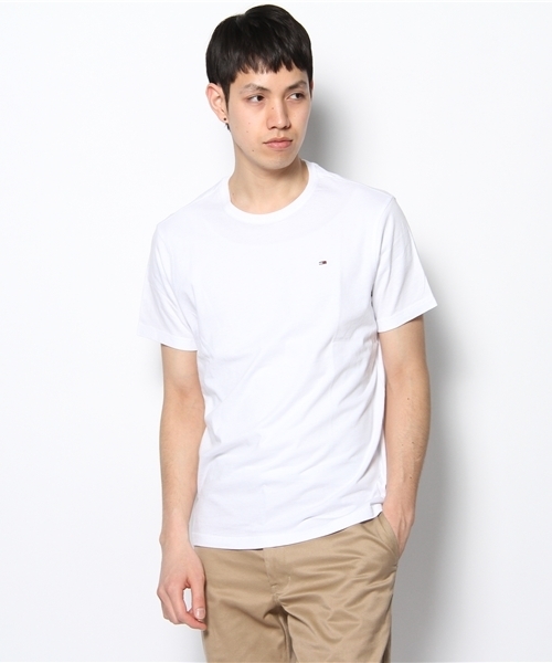 TOMMY HILFIGER（トミーヒルフィガー）の「HANSON C-NECK TEE（Tシャツ/カットソー・メンズ・ホワイト/ブラック/グレー・SMALL/MEDIUM/LARGE/X-LARGE）」の2枚目の写真