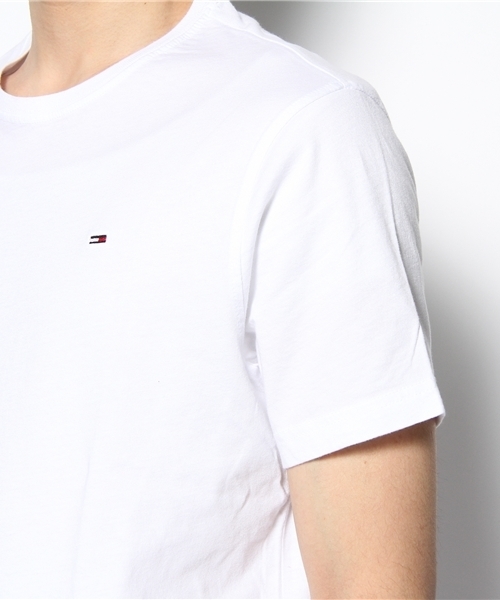 TOMMY HILFIGER（トミーヒルフィガー）の「HANSON C-NECK TEE（Tシャツ/カットソー・メンズ・ホワイト/ブラック/グレー・SMALL/MEDIUM/LARGE/X-LARGE）」の5枚目の写真