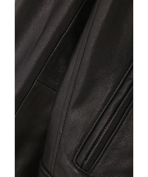 JILL STUART（ジルスチュアート）の「◆アーリーライダースジャケット（ライダースジャケット・レディース・ブラック/ベージュ・SMALL/MEDIUM）」の5枚目の写真