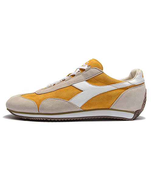 DIADORA（ディアドラ）の「diadora  / 別注 “EQUIPE STONE WASH” レザー（スニーカー・メンズ・ブラウン/ネイビー/インディゴブルー/グレー/マスタード・5.5/6/6.5/7/7.5/8/8.5/9）」の8枚目の写真