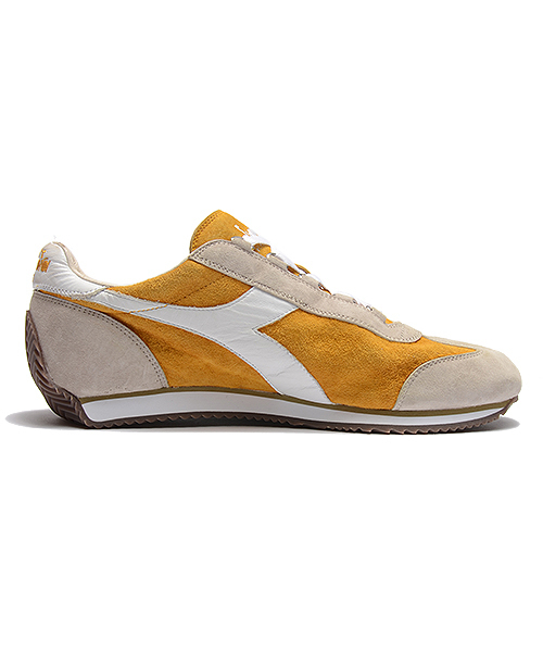 DIADORA（ディアドラ）の「diadora  / 別注 “EQUIPE STONE WASH” レザー（スニーカー・メンズ・ブラウン/ネイビー/インディゴブルー/グレー/マスタード・5.5/6/6.5/7/7.5/8/8.5/9）」の9枚目の写真