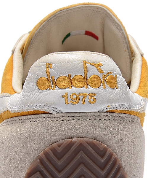 DIADORA（ディアドラ）の「diadora  / 別注 “EQUIPE STONE WASH” レザー（スニーカー・メンズ・ブラウン/ネイビー/インディゴブルー/グレー/マスタード・5.5/6/6.5/7/7.5/8/8.5/9）」の7枚目の写真