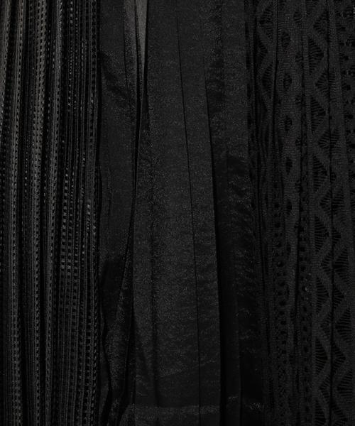 PAGEBOY(ページボーイ)の「異素材切り替えシアースカート(スカート・レディース・ホワイト/ブラック/カーキ/ライトグレー・FREE)」の18枚目の写真