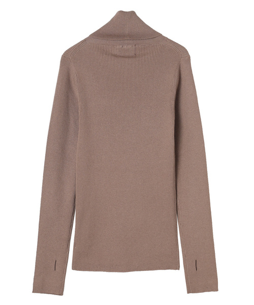 CLANE（クラネ）の「【CLANE(クラネ)】タートルネックリブニット