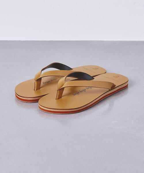 EL NIDO FLIPS（エルニドフリップス）の「＜EL NIDO FLIPS(エルニド フリップス) ＞リゾートサンダル†（サンダル・メンズ・ブラック/ベージュ/ダークグリーン/レッド・40/42/38）」の5枚目の写真