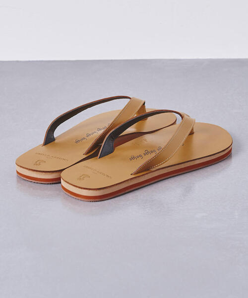 EL NIDO FLIPS（エルニドフリップス）の「＜EL NIDO FLIPS(エルニド フリップス) ＞リゾートサンダル†（サンダル・メンズ・ブラック/ベージュ/ダークグリーン/レッド・40/42/38）」の8枚目の写真