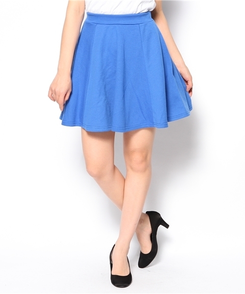 WEGO（ウィゴー）の「WEGO/スウェットサークルスカート（スカート・レディース・ホワイト系その他/ブラック/杢グレー/ブルー/アイボリー/ブルー系その他・FREE）」の6枚目の写真