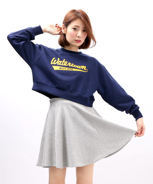 WEGO（ウィゴー）の「WEGO/スウェットサークルスカート（スカート・レディース・ホワイト系その他/ブラック/杢グレー/ブルー/アイボリー/ブルー系その他・FREE）」の20枚目の写真