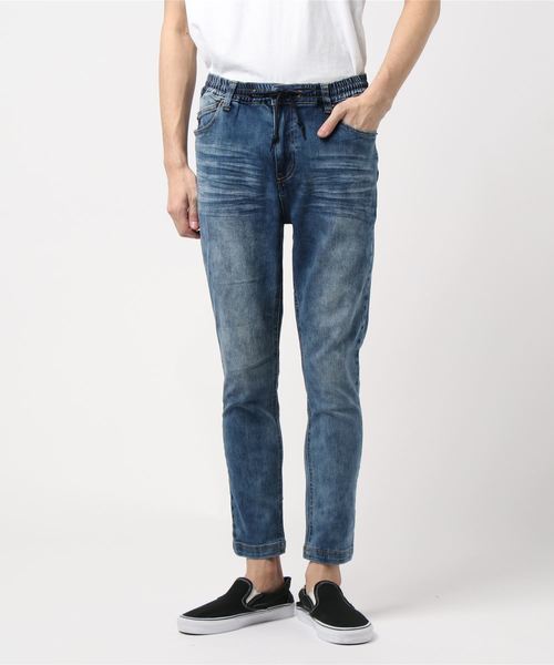 VIBGYOR(ヴィブジョー)の「VIBGYOR Select/ ストレッチデニムスキニ-パンツ(デニムパンツ・メンズ・ブラック系その他/ブルー系その他/ブルー系その他2・MEDIUM/LARGE/X-LARGE)」の1枚目の写真