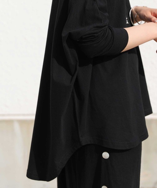 antiqua（アンティカ）の「変形ドルマントップス（Tシャツ/カットソー・レディース・ホワイト/ブラック/ベージュ/ベージュ系その他/ブラウン系その他/ブラウン系その他2・FREE）」の18枚目の写真