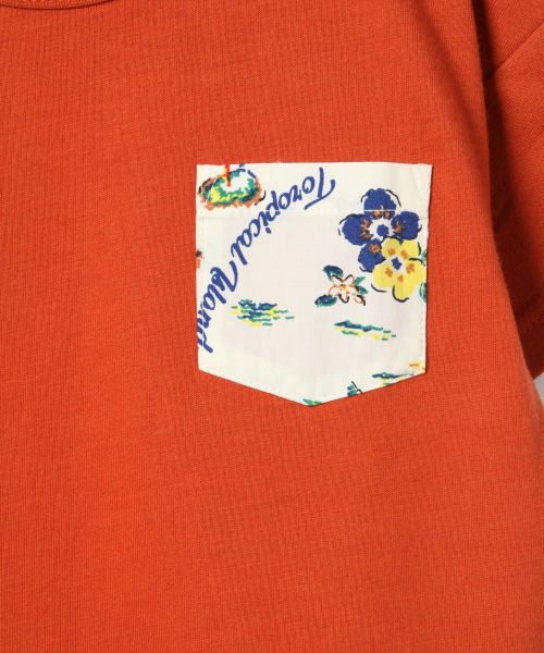 GLOBAL WORK（グローバルワーク）の「【キッズ】バックフハクキリカエＴ半袖/827688（Tシャツ/カットソー・キッズ・ダークブルー/ホワイト/ワインレッド・XX-LARGE/X-LARGE/MEDIUM/LARGE/SMALL）」の10枚目の写真