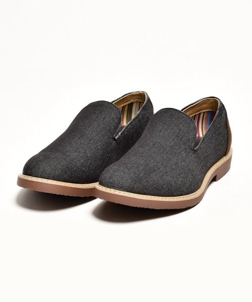 SVEC（シュベック）の「スリッポンシューズ / ライト カジュアル（スリッポン・メンズ・ブラック/ブラック系その他/インディゴブルー/ブラック系その他2・40/41/42/43/44/45/39）」の21枚目の写真