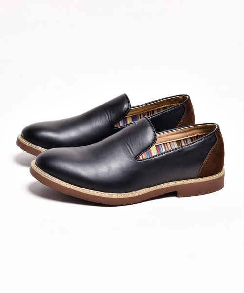 SVEC（シュベック）の「スリッポンシューズ / ライト カジュアル（スリッポン・メンズ・ブラック/ブラック系その他/インディゴブルー/ブラック系その他2・40/41/42/43/44/45/39）」の15枚目の写真