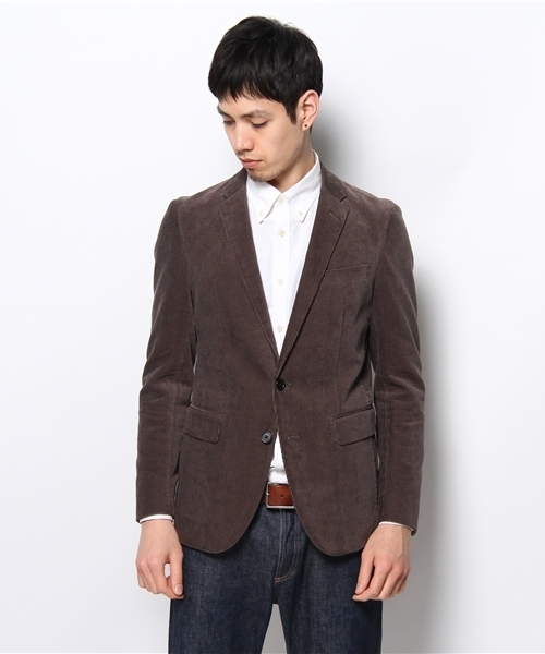 NANO universe（ナノユニバース）の「シングル2Bセットアップジャケット（テーラードジャケット・メンズ・ネイビー/グレー・50/48/44/46）」の7枚目の写真