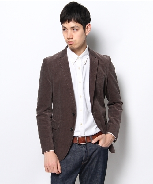 NANO universe（ナノユニバース）の「シングル2Bセットアップジャケット（テーラードジャケット・メンズ・ネイビー/グレー・50/48/44/46）」の3枚目の写真