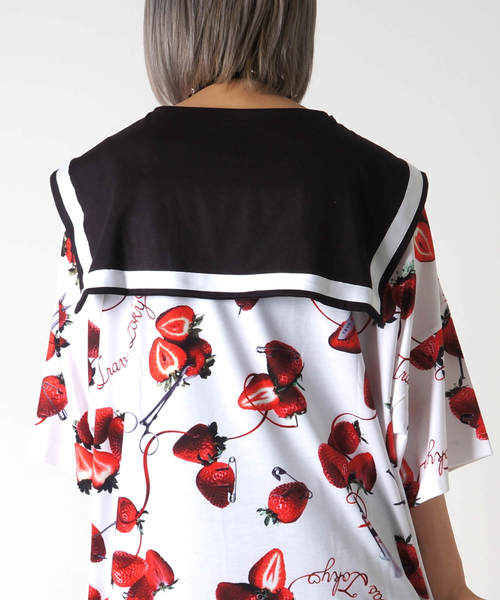 新品バスコ　セーラーカラーカットソー 洗える】セーラーカラーカットソージャージ（2002272912